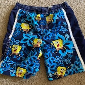 Boys Spongebob Swim Trunks